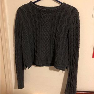 Cute cropped sweater